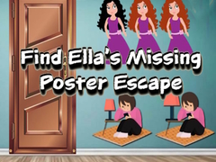 Гульня Find Ella’s Missing Poster Escape