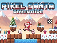 Гульня Pixel Santa Adventure