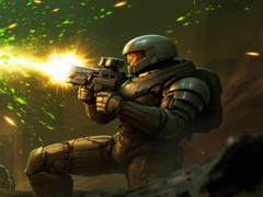 Гульня Alien Marines