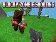 Гульня Blocky Zombie Shooting