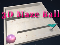 Гульня 3D Maze Ball