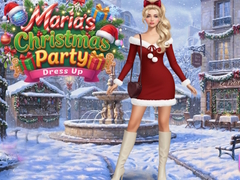 Гульня Maria's Christmas Party Dressup