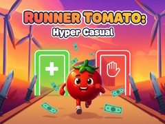Гульня Runner Tomato: Hyper Casual
