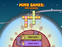 Гульня Mind Games: Math Crosswords