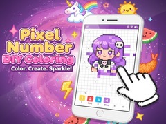 Гульня Pixel Number  DIY Coloring