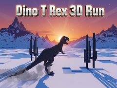 Гульня Dino T Rex 3D Run
