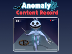 Гульня Anomaly Content Record
