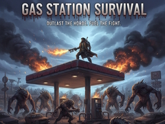 Гульня Gas station survival
