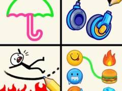 Гульня One Line Drawing