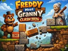 Гульня Freddy Meet Granny Clash 2026