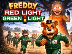 Гульня Freddy Red Light Green Light