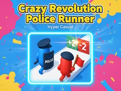Гульня Crazy Revolution Police Runner : Hyper Casual