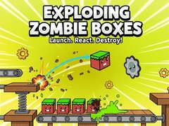 Гульня Exploding Zombie Boxes
