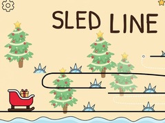 Гульня Sled Line