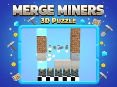 Гульня Merge Miners 3D Puzzle