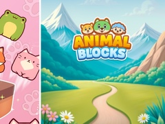 Гульня Animal Blocks