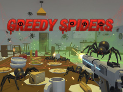 Гульня Greedy Spiders