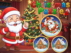 Гульня Christmas Puzzle 2