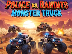 Гульня Police vs Bandits: Monster Truck