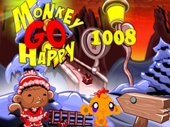 Гульня Monkey Go Happy Stage 1008