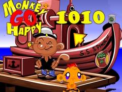 Гульня Monkey Go Happy Stage 1010