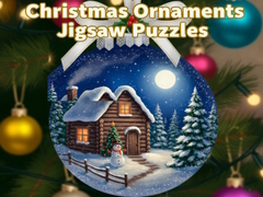 Гульня Christmas Ornaments Jigsaw Puzzles