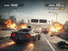 Гульня Drift, Drive, Destroy