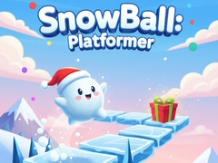 Гульня SnowBall: Platformer