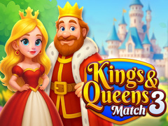 Гульня Kings and Queens Match 3