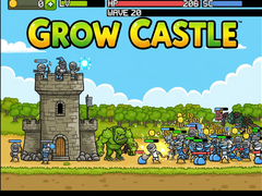 Гульня Grow Castle - Tower Defense