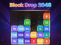 Гульня Block Drop 2048