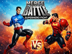Гульня Merge Battle Superhero Fight