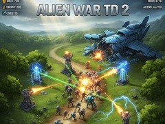 Гульня Alien War TD 2