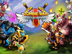 Гульня Zombies War Castle Defend