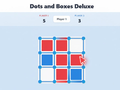 Гульня Dots and Boxes Deluxe
