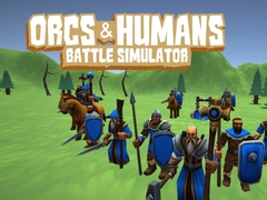Гульня Orcs & Humans Battle Simulator