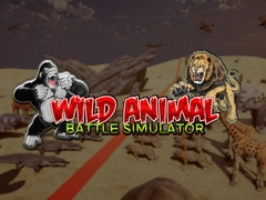 Гульня Wild Animal Battle Simulator