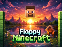 Гульня Flappy Minecraft