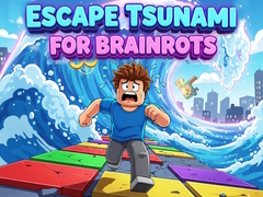 Гульня Escape Tsunami for Brainrots