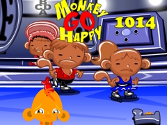 Гульня Monkey Go Happy Stage 1014