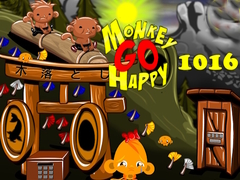 Гульня Monkey Go Happy Stage 1016