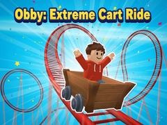 Гульня Obby: Extreme Cart Ride