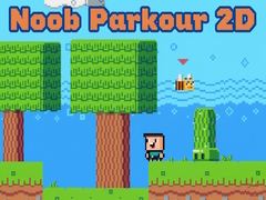 Гульня Noob: Parkour 2D