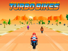 Гульня Turbo Bikes