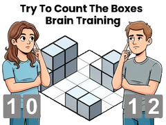 Гульня Try To Count The Boxes Brain Training