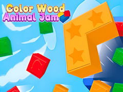 Гульня Color Wood Animal Jam