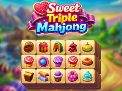 Гульня Sweet Triple Mahjong