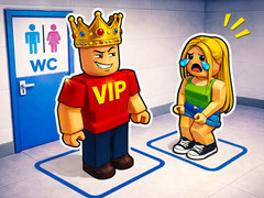 Гульня Obby Toilet Line