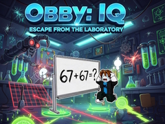Гульня Obby: IQ Escape from the Laboratory