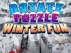 Гульня Rotate Puzzle Winter Fun
